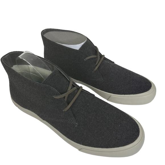 NEW Seavees Men's 11.5 Maslon Desert Chukka Boot Dark Gray Lace Up - Picture 1 of 7